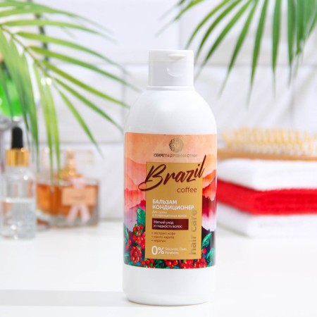 Balm -Contractor for hair "Secrets of ancient countries" for dry and damaged hair, 400 ml