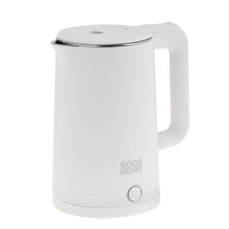 Electric kettle Goodhelper KPS-177c, metal, 1.7 l, 1800 watts, white