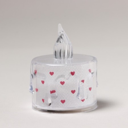 LED candle, mod. SV-21 "LOVE", 5 x 3.8 cm.-1