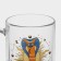 New Year's glass tea mug "Mystical snakes", 320 ml, mix