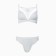 Female set (top/panties), white color, size 75V