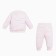 Set: jumper and pants crumb I am KISA, height 80-86 cm, pink color