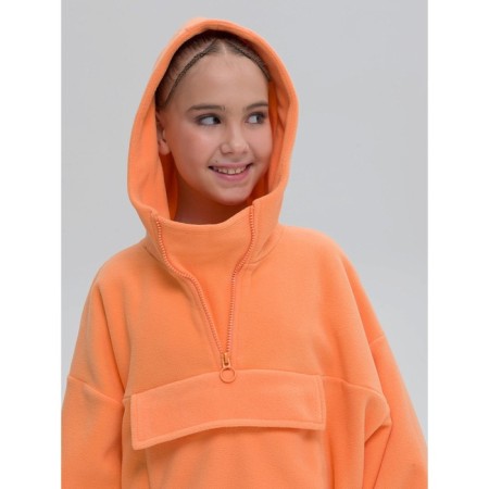Jacket for girls, height 158 ​​cm, orange color-3