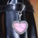 Address for the note "heart", 3 x 3 cm