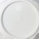 Pot for flowers with a chrysanthemum pallet, 0.6 l, d = 11 cm, h = 9.5 cm, white color