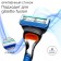 The machine is a razor and 4 interchangeable cassettes, suitable for Gillette Fusion