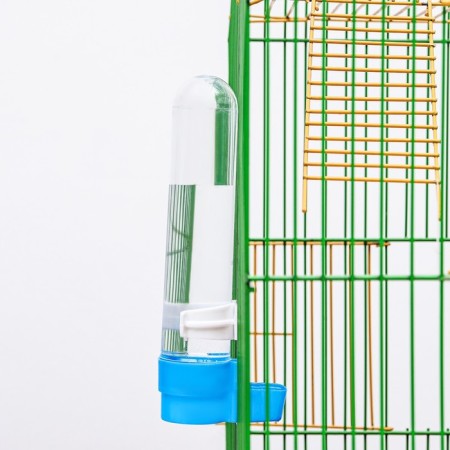 Bird drinker 3.3 x 17 cm, 120 ml, blue-2