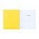 Notebook 12l yellow, layer of the region, with alphabet, block offset