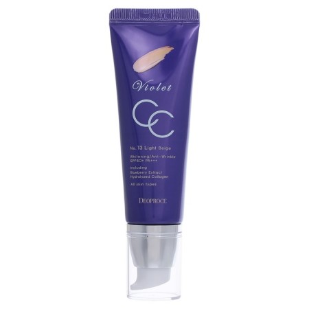 Крем для лица СС 13 тон DEOPROCE VIOLET CC CREAM №13 50 гр-1