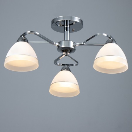Causte "Fleur" 3he27 40W chrome 57x57x25 cm Bayerlux-1