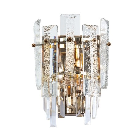 Wall lamp Arte Lamp Nicoletta A1052AP-2GO, E14, 2x40 W, 20x14x28 cm, golden