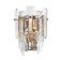 Wall lamp Arte Lamp Nicoletta A1052AP-2GO, E14, 2x40 W, 20x14x28 cm, golden