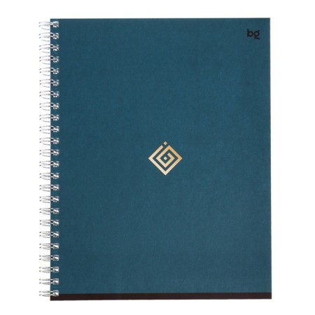 Notebook of 48 sheets, in a cage, on the crest "Monocolor Classics", cover shaking cardboard, VD-smoke, mix-4