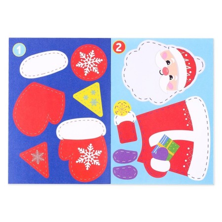 New Year's applications with coloring "Grandfather Frost", 20 p.-1