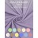 Amore Mio elastic sheet, size 200x200x20 cm, lilac color