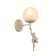 Wall lamp EVOLUCE. Sle115101-01. Tenato. 1x60 W, E27, 10.5x27 cm, white color