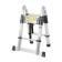 Strengel-ladder Telescopic tundra, folding, aluminum, 1.9 x 1.9 m