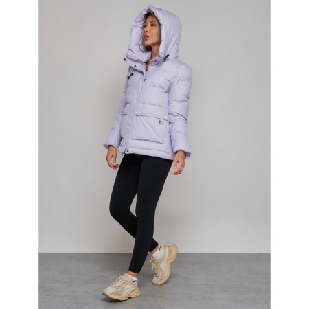 Winter jacket, size 46, purple color-9
