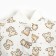 Nursery blouse, beige color/cubs, height 74 cm