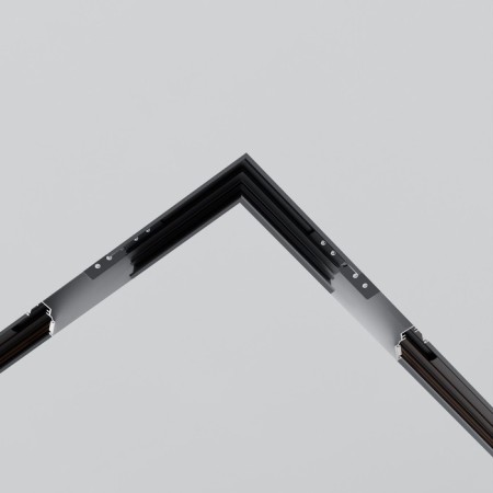 Corner Connector Exile for built -in low -profile busbar, black-3