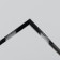 Corner Connector Exile for built -in low -profile busbar, black