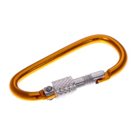 Carabiner with a latch 6 cm-1