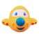 Rubber toy for the bathtub "Transport", 1 pc, with a squeak, crush me