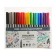 A set of capillary pens 18 colors, 0.3 mm Koh-I-Noor Fineliners 7021, plastic packaging