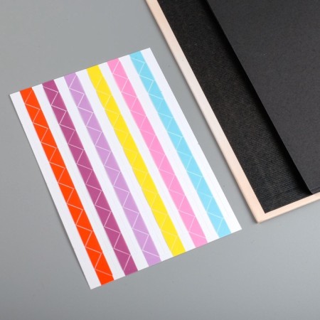 Photo album 25 sheets (corners+rings) "White Feather" 27x19 cm-6