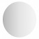 Mirror with Defesto LED lighting 12 W, 50x50 cm, without a switch, warm white light