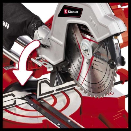Pile ending Einhell TC-SM 254 Dual, 1900 W, 254x30 mm, 5000 rpm, 254x30 mm, laser-4