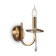 Bra Freya Fr1006wl-01g Forte, 100x178x200 mm, E14, 1x40W, brass color