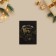 Happy New Year Cards Gold, 8 x 6 cm, New Year