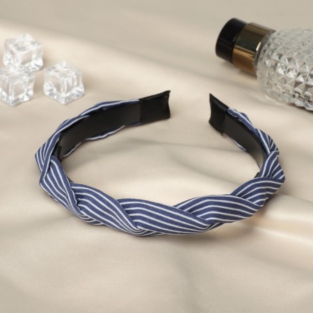 Hair cap "Amalia" 2 cm, stripes, mix