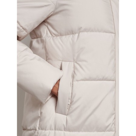 Coat insulated winter female, size 50, beige color-7