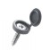 Decorative cap for screws, gray, set 100 pcs