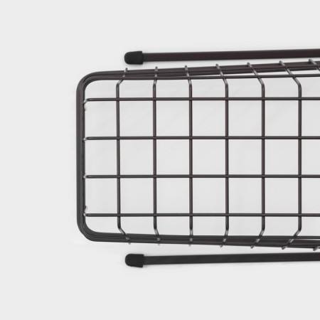 Basket suspended shade "Loft", 25 × 19.5 × 20.5 cm, brown color-5