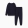 Set for boys (jumper, trousers), thermo, dark blue color, height 140 cm