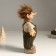 Interior doll "Domovynok in a jumpsuit with a patch" 30 cm