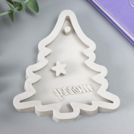 Mold Silicon "Christmas tree" 9x7x1.5 cm