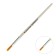 Circle brush Round No. 4 (clip diameter 4 mm; hair length 18 mm), wooden handle, calligrata