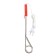 Luazon lek 10, 1200 watts electric boiler, spiral ring, 29x3.5 cm, 220 V, red