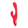 Vibro -roller with the Jos Patti Moving Language, 24 cm, silicone, red color