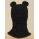Children's hat, size 53-54, black color