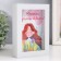 Pigger interior plastic "Girl with tulips. Wishes should come true!" 17x12x3.8 cm