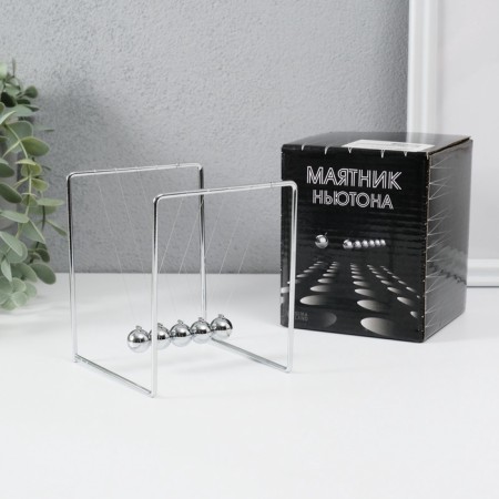 Pendulum "Technic balls" frame 11 x 9 x 11 cm