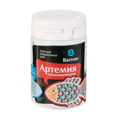 Barromia fish food by Artemia Rachka, sublimated, 75 ml