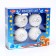 New Year's set for creativity. Christmas balls for coloring "Funny New Year", 4 pcs, d = 5.5 cm