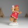 Polystone souvenir "Piery in a red dress, with a candy" 10x5x14 cm