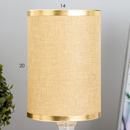 Melissa desktop E27 40W gold-chocolate 14x14x29.5 cm Risalux-4